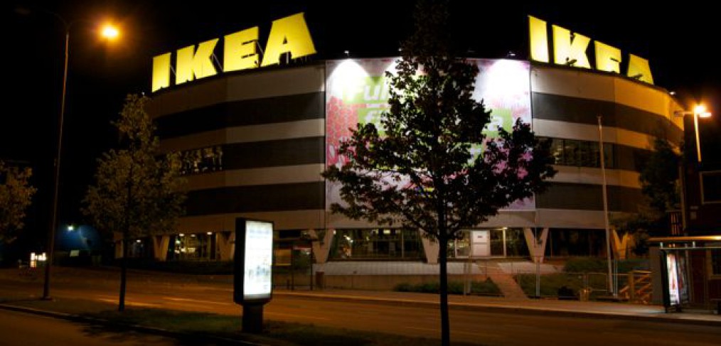 IKEA - 70% energibesparing på fasad och skyltbelysning