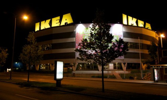 IKEA - 70% energibesparing på fasad och skyltbelysning