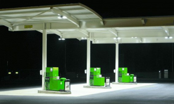 Lägre energiförbrukning och höjd säkerhet på bensinstationer