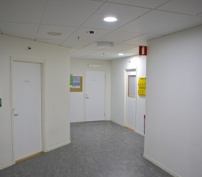 Korridorsbelysning, ICA distribution, Kallhäll