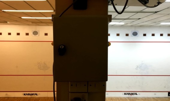 JP Sport & Fitness Club installera smart LED i squashhallar