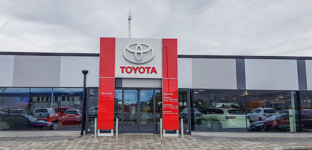 Toyota servicecenter i Malmö