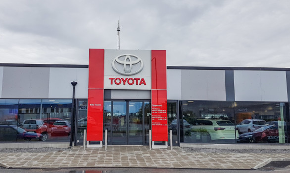 Toyota servicecenter i Malmö