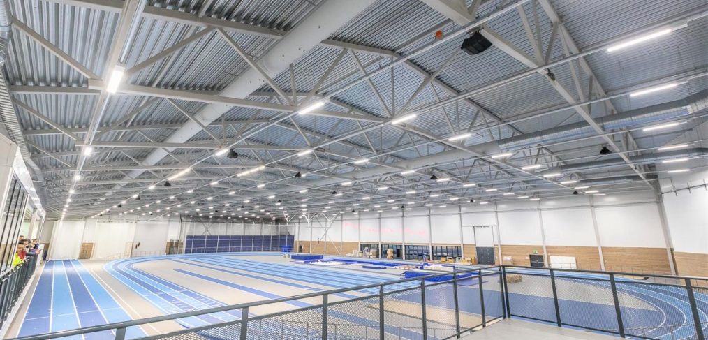 MondeVerde levererar belysning till en ny gymnastik- och friidrottshall i Södertälje