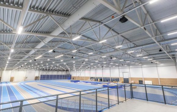 MondeVerde levererar belysning till en ny gymnastik- och friidrottshall i Södertälje