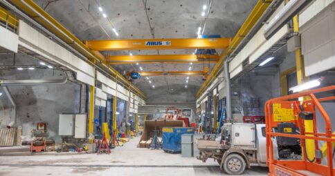 Bättre arbetsmiljö på 1225 meters djup hos Boliden